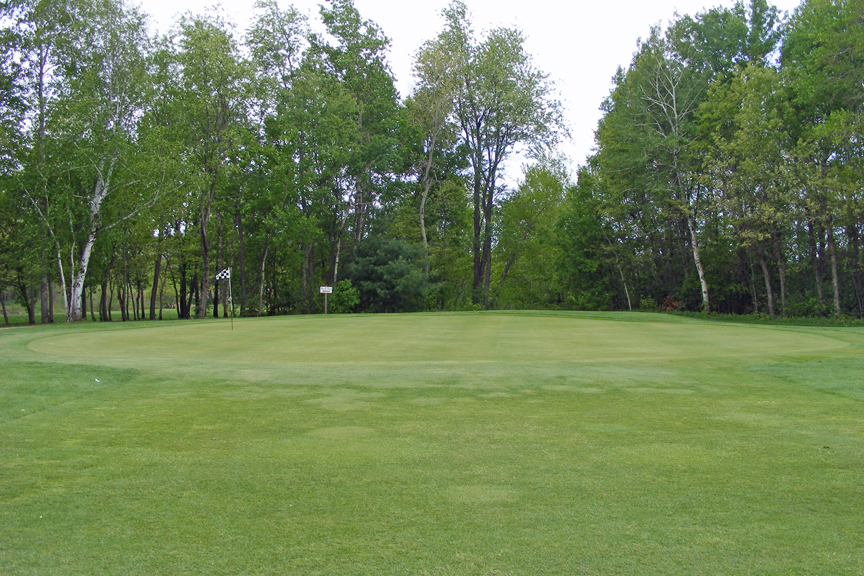 view of hole 1