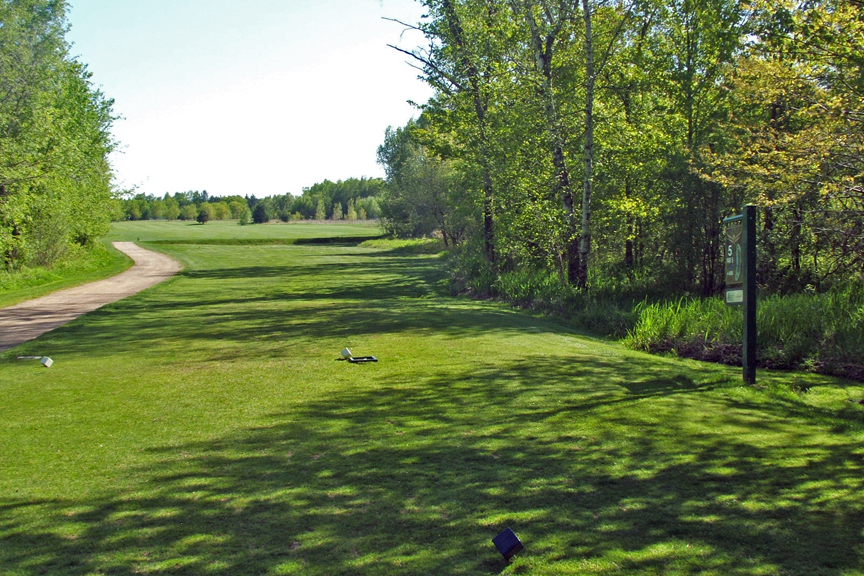 view of hole 5