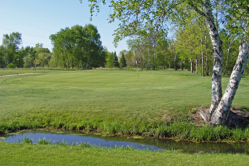 view of hole 7