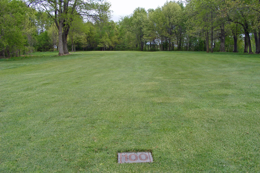view of hole 14
