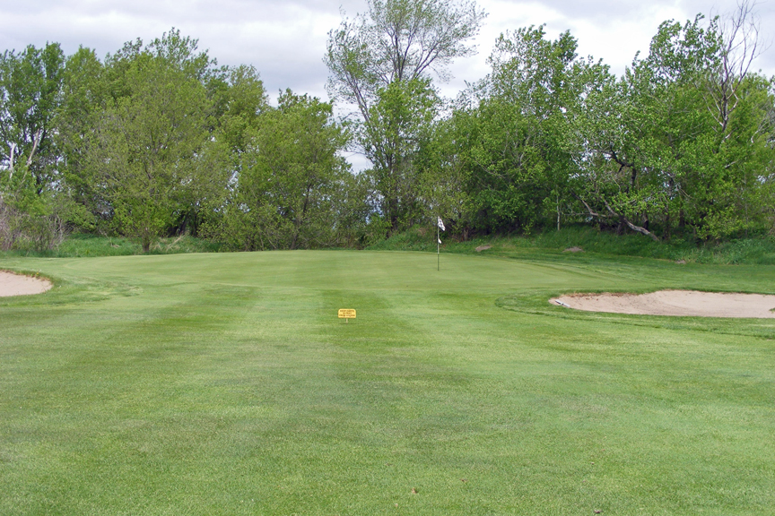 view of hole 17
